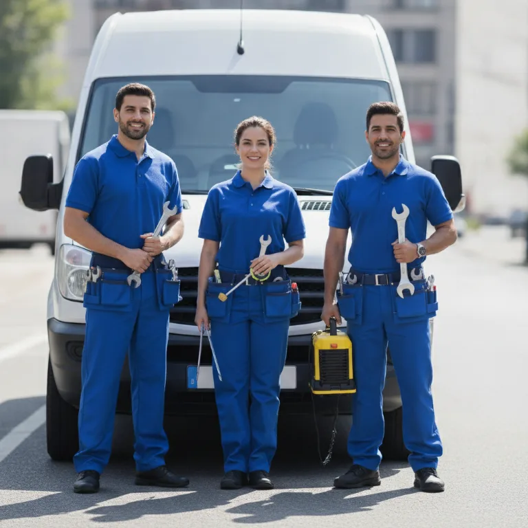 Industriewäscherei Team in Bonn